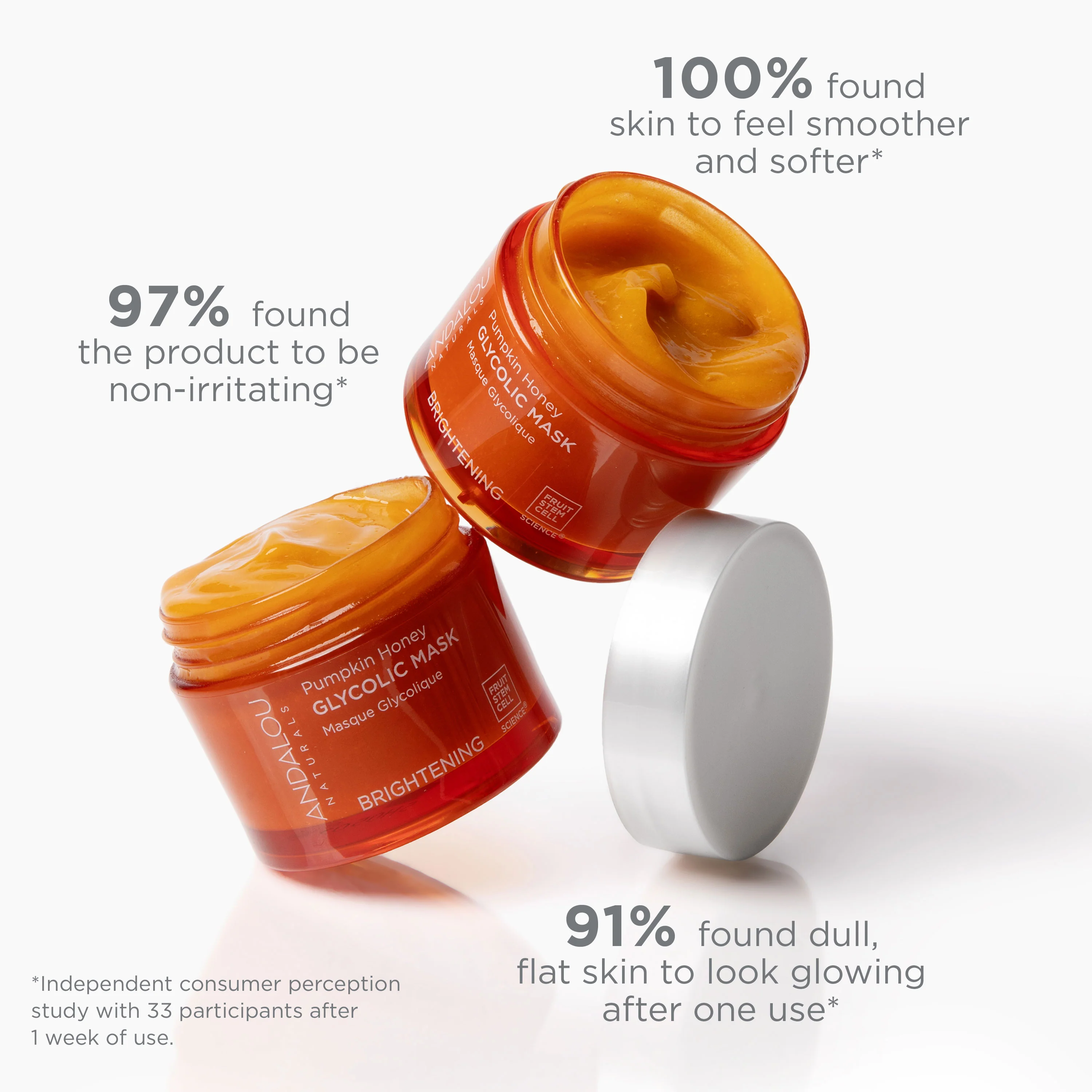 Brightening Pumpkin Honey Glycolic Mask - Image 4