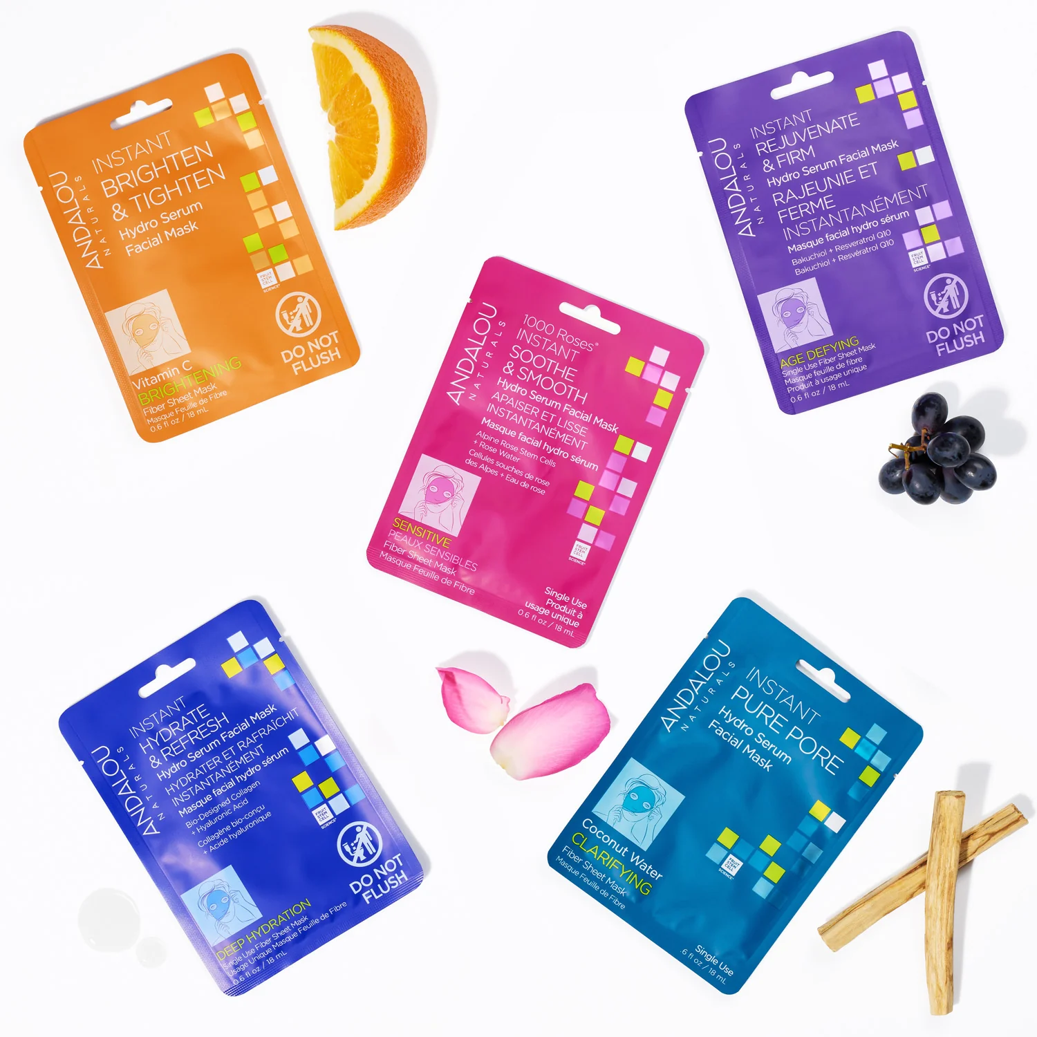 Instant Brighten & Tighten Hydro Serum Facial Sheet Mask - Image 3